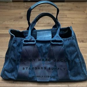 Marc by Marc Jacobs denim nylon bag